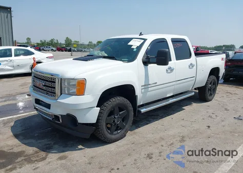 2011 GMC Sierra 2500Hd Denali from USA, damaged, VIN 1GT125CG9BF175853